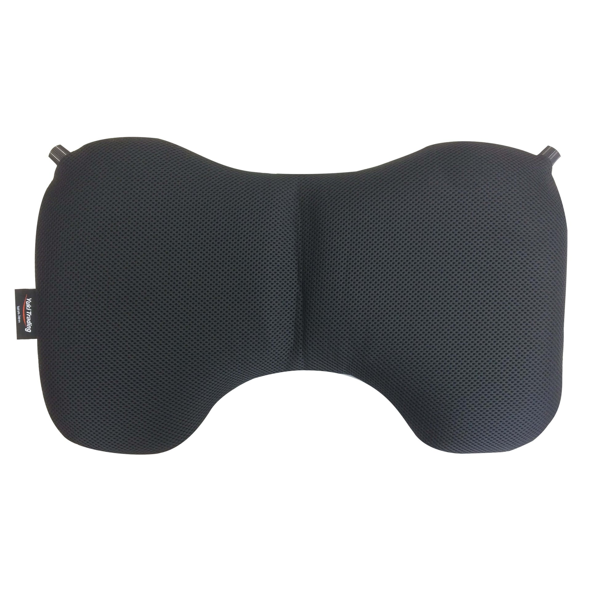 左右別々に調整できるエアー量バルブ操作のクッション、エルゴバックス ERGOBACKS