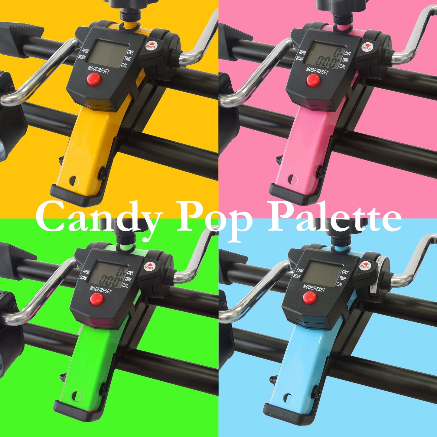 PX-one ペダルエクササイザ― おしゃれなビビッドカラー キャンディーポップパレット