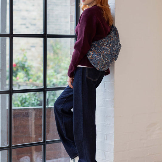 ヘルシーバックバッグ S プリント ロココ1 着用イメージ