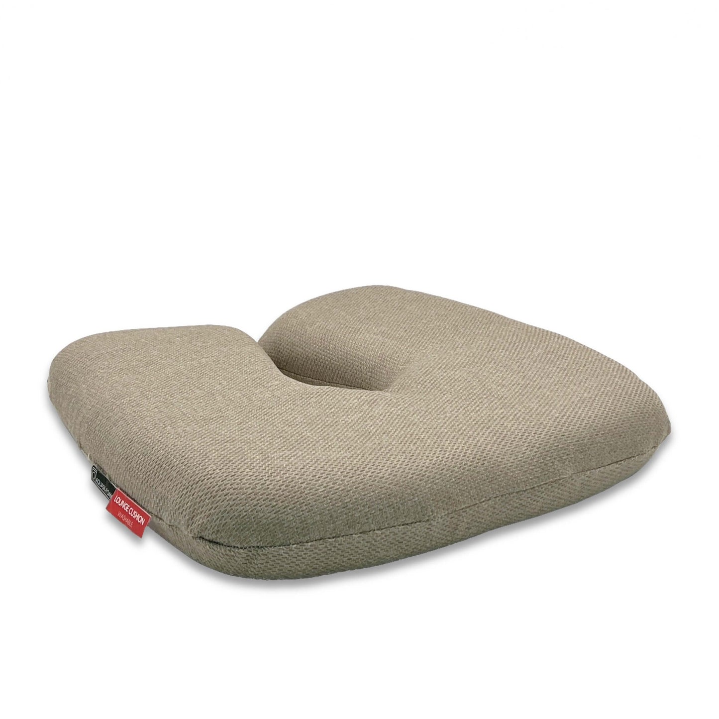 ラウンジクッションウォッシャブル Lounge Cushion Washable オートミールベージュ｜丸ごと洗濯＆乾燥OK