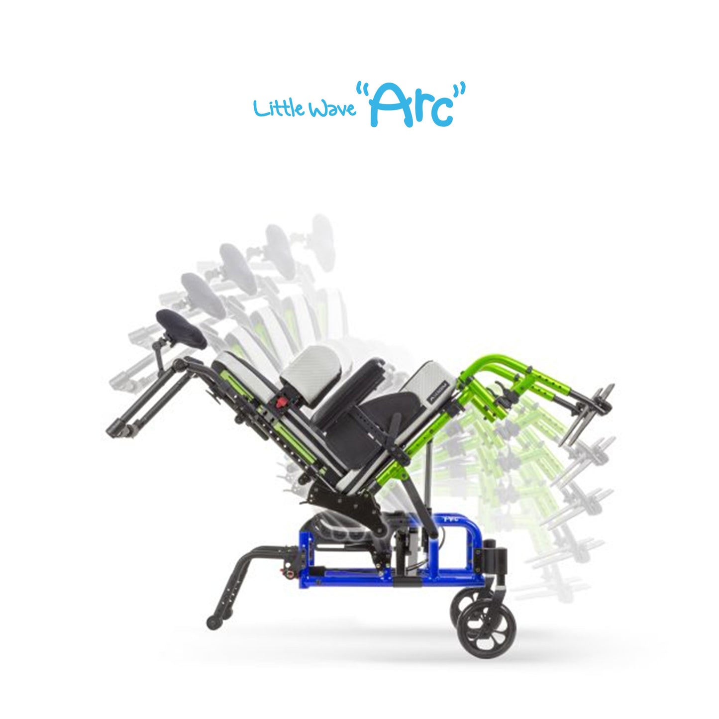 【セミオーダー車いす】Little Wave Arc リトルウェーブアーク｜“最軽量クラスの軽さ”と“なめらかティルト”を両立した児童用ティルト車