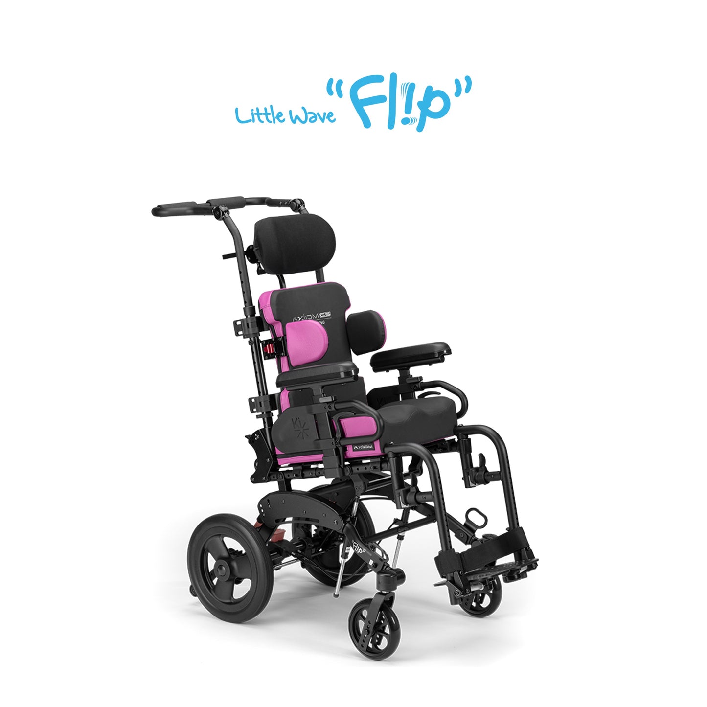 【セミオーダー車いす】Little Wave Flip リトルウェーブフリップ｜“ストローラー”の軽快さと“車いす”の機能を融合した児童用ティルト