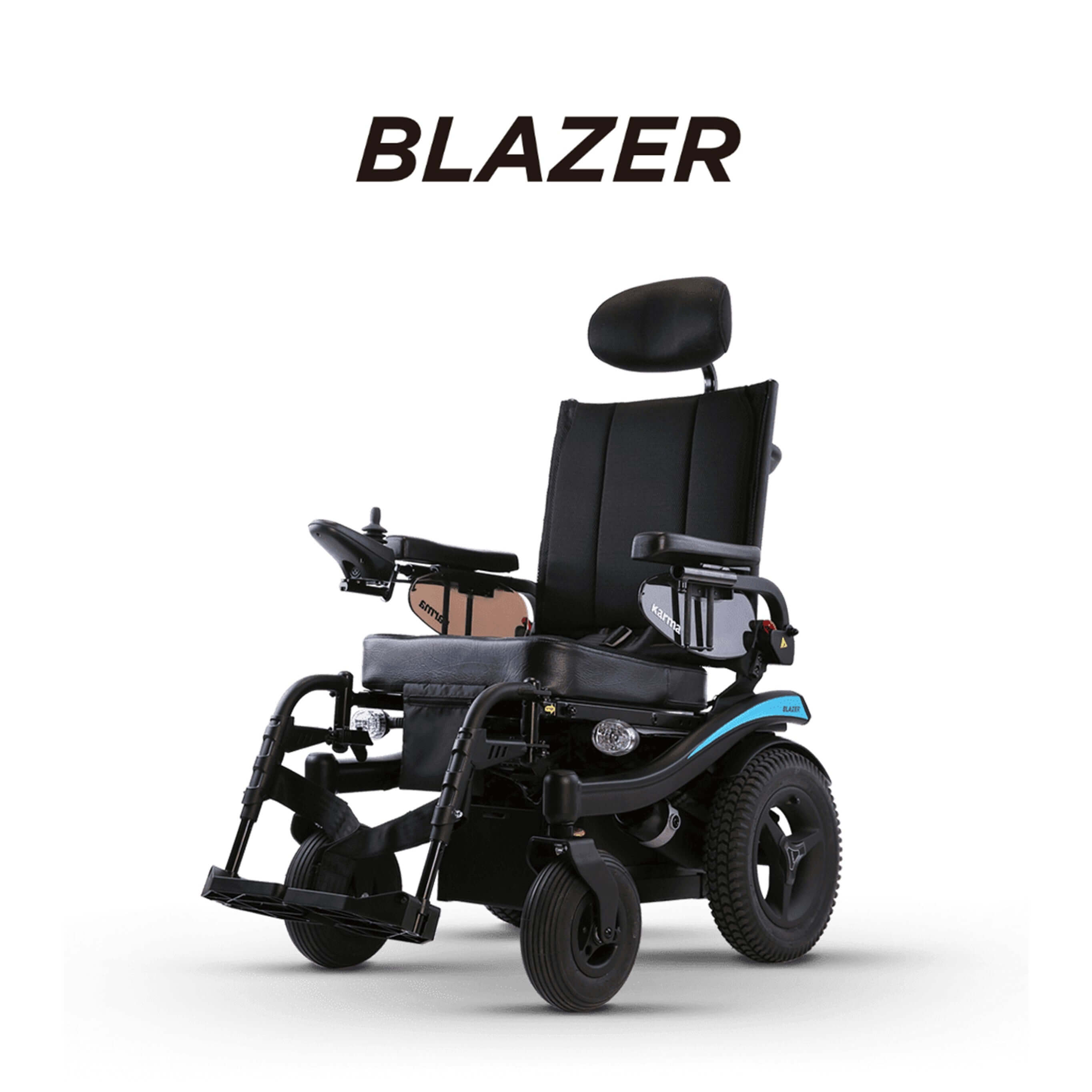 コンパクト電動車いす BLAZER｜全幅580mmのスマート設計×多彩調整機能