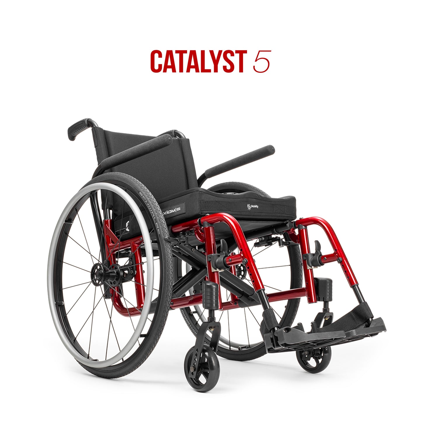 【セミオーダー車いす】CATALYST 5 カタリスト5｜折りたたみの常識を覆す。軽さと剛性を極めたハイパフォーマンスモデル