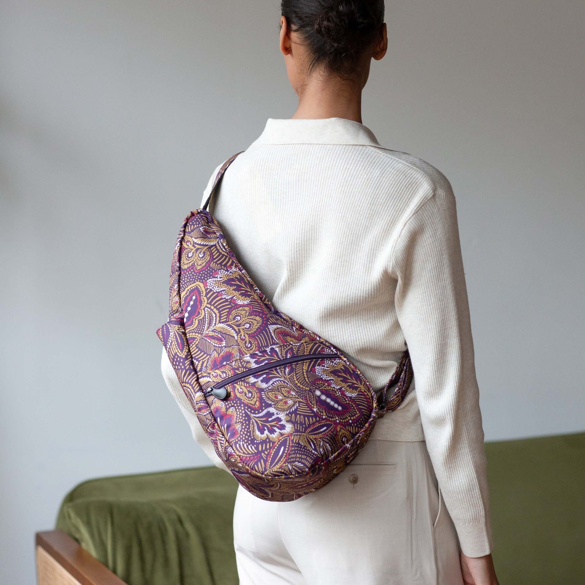 ヘルシーバックバッグ S プリント ロココ2 着用イメージ