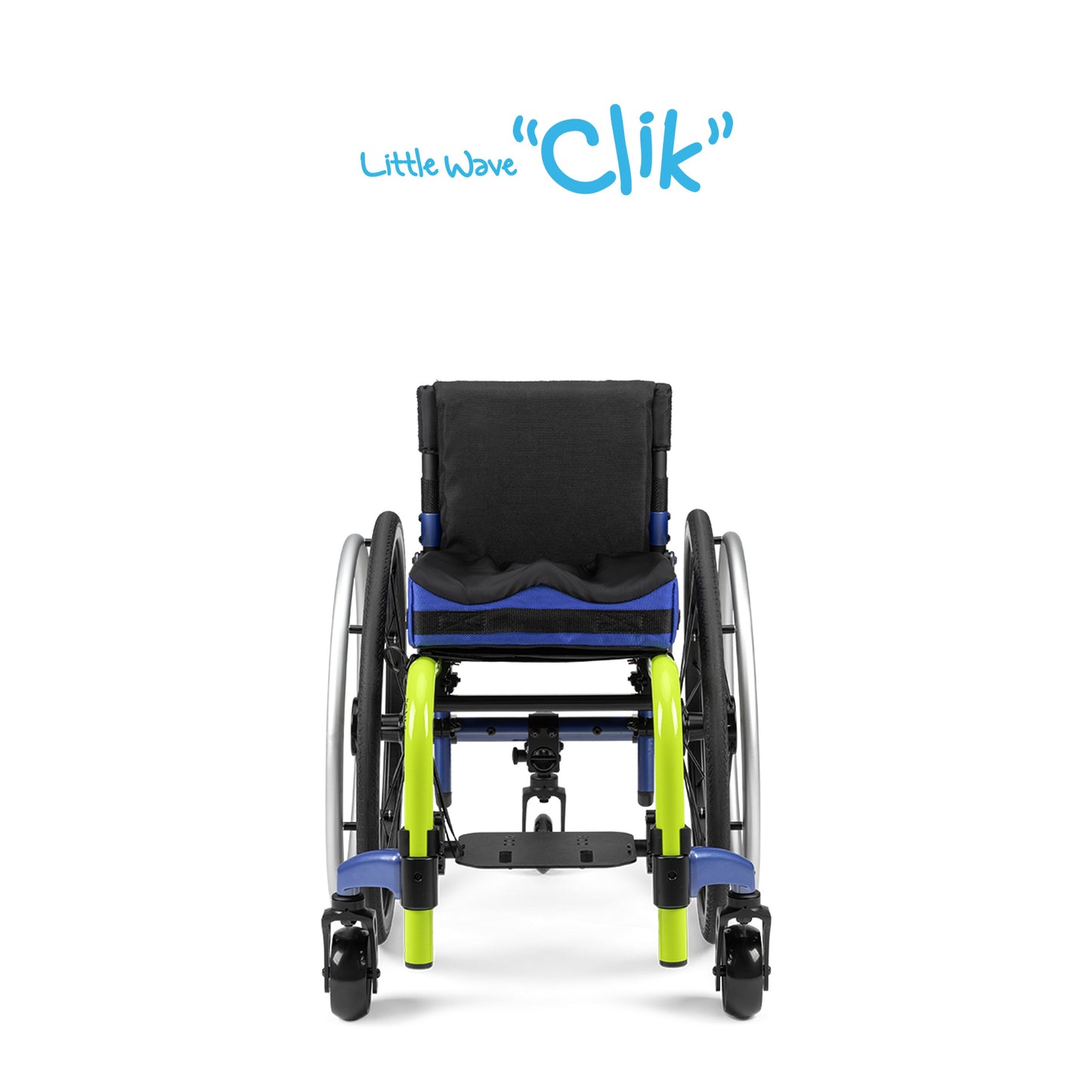 【セミオーダー車いす】Little Wave Clik リトルウェーブ クリック｜“カチッ”と合わせる次世代の成長調整。直感でフィットする児童用リジッド車いす