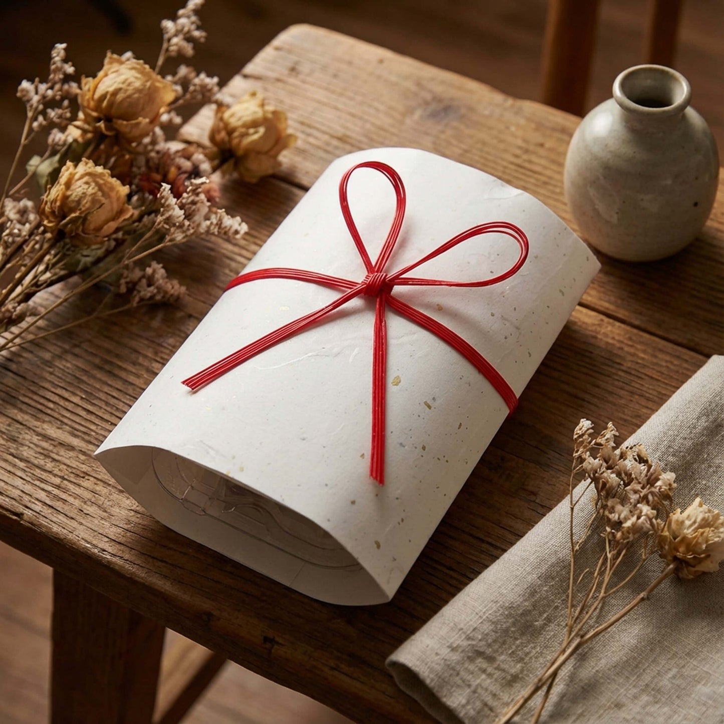 ギフトラッピング｜歯固め en 専用 贈答用包装／出産祝い・ハーフバースデーに