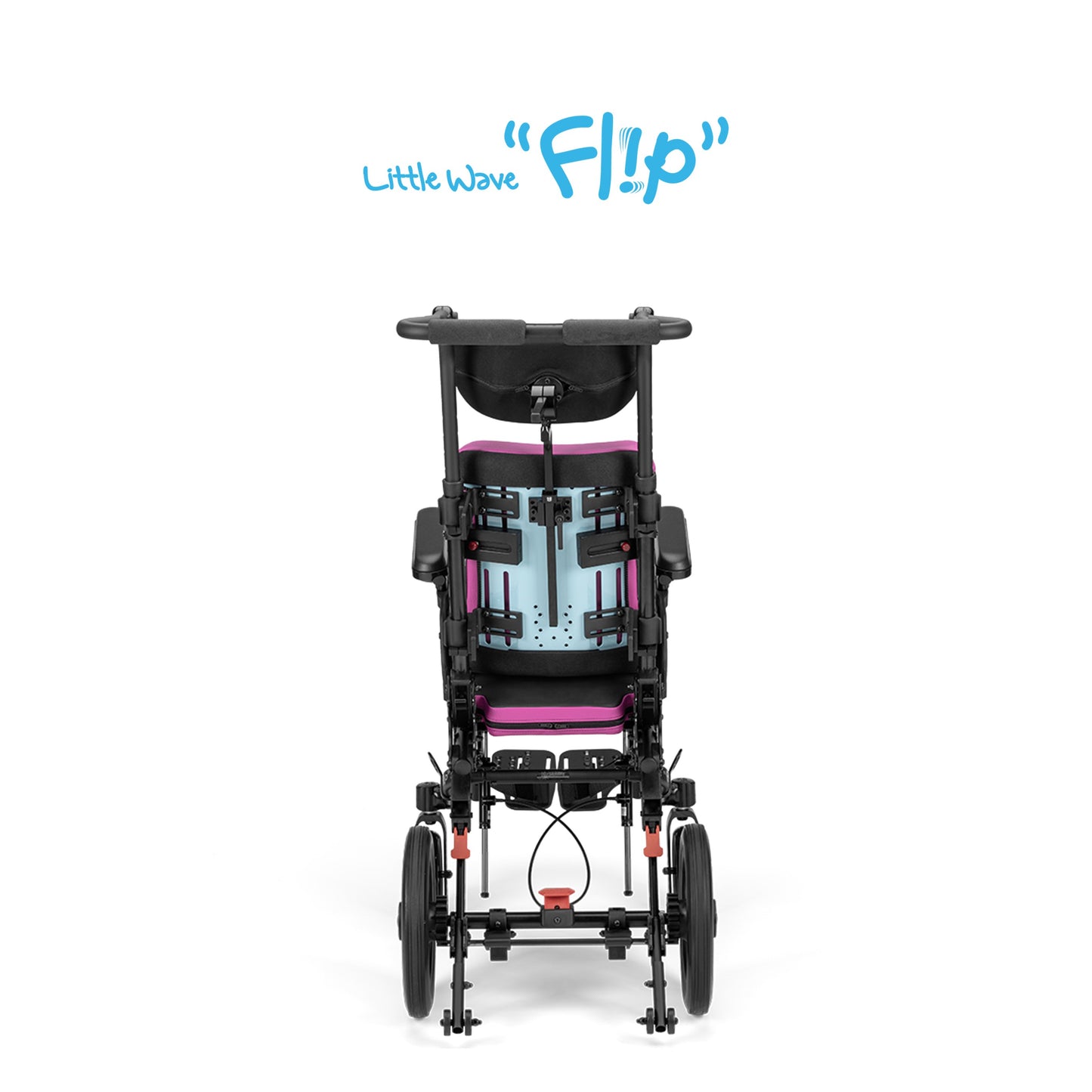 【セミオーダー車いす】Little Wave Flip リトルウェーブフリップ｜“ストローラー”の軽快さと“車いす”の機能を融合した児童用ティルト