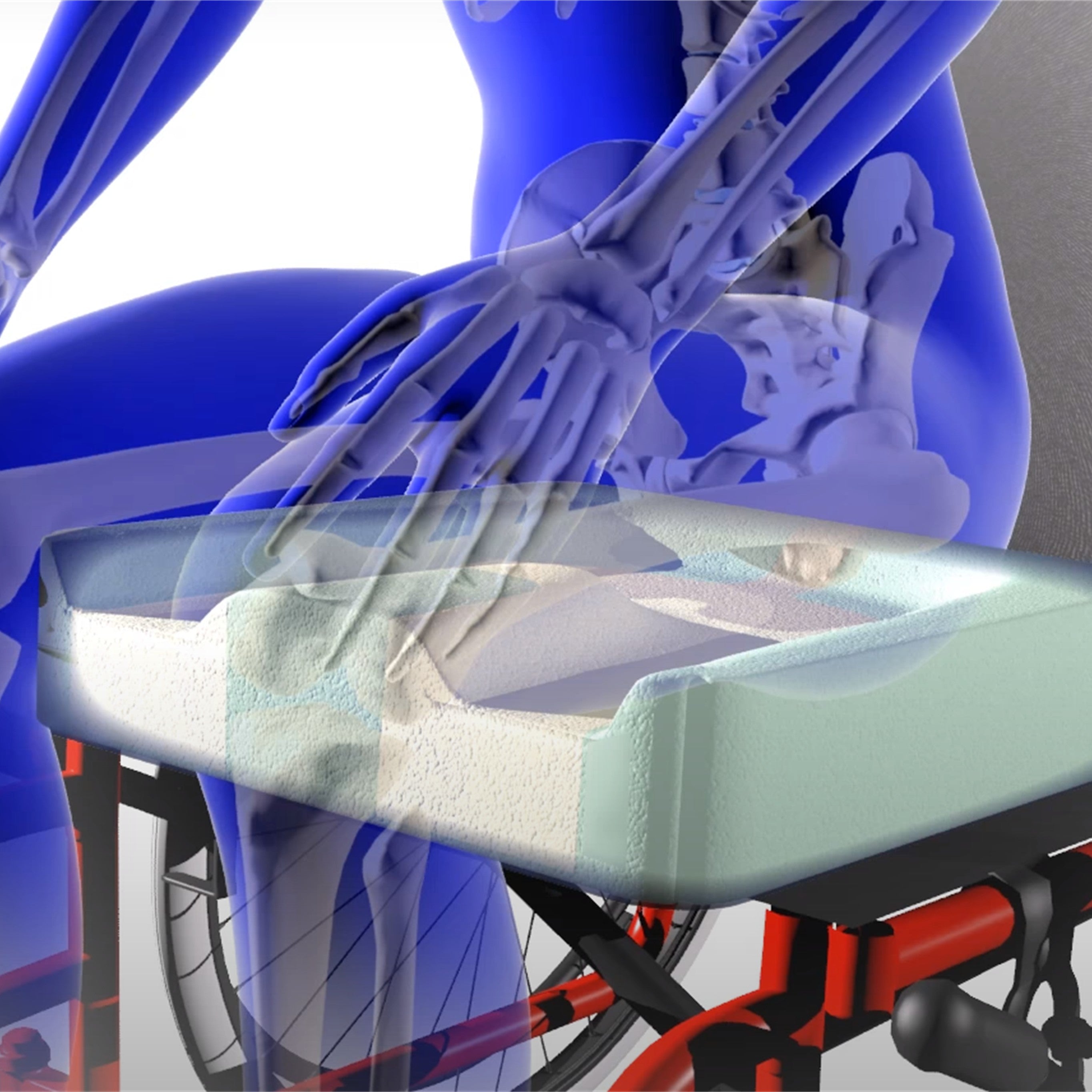 リフレックス 自動調整エアークッション Reflex｜“座るだけ”でフィット
