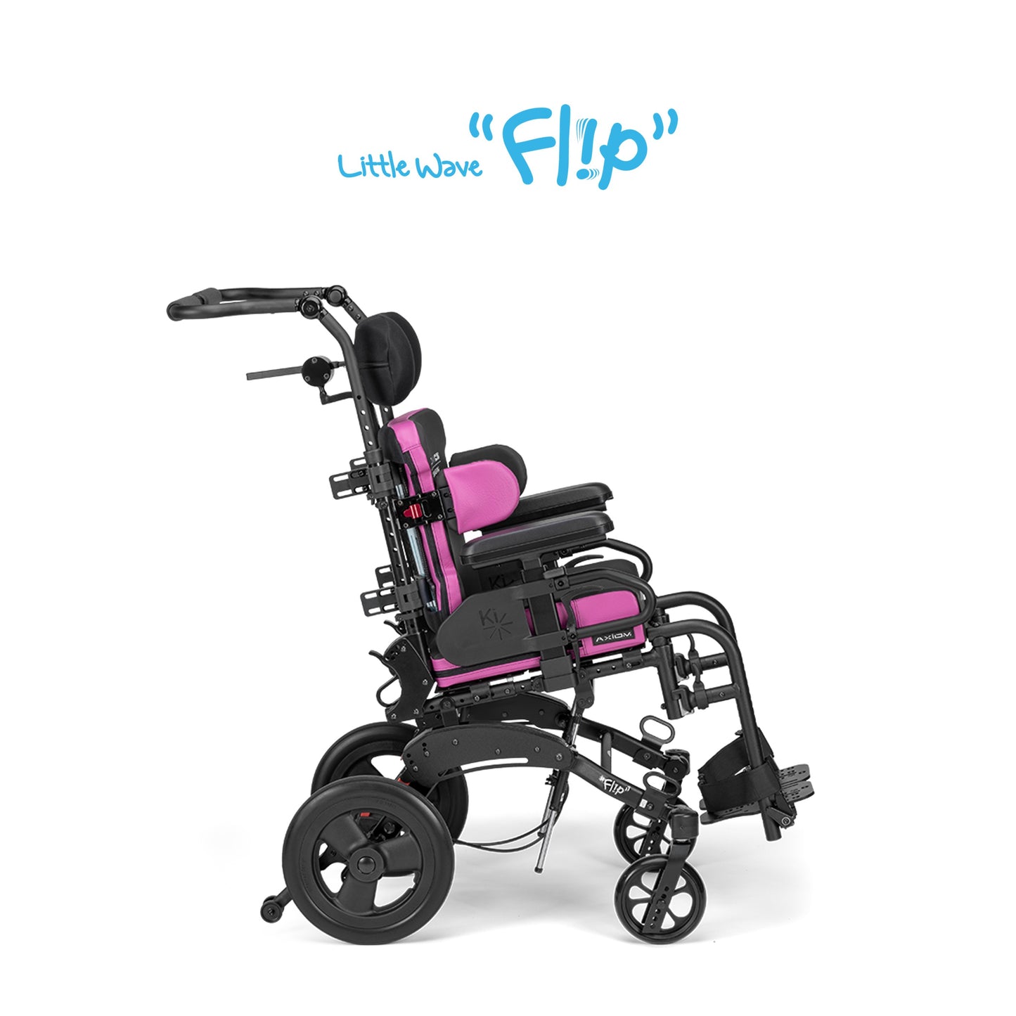 【セミオーダー車いす】Little Wave Flip リトルウェーブフリップ｜“ストローラー”の軽快さと“車いす”の機能を融合した児童用ティルト