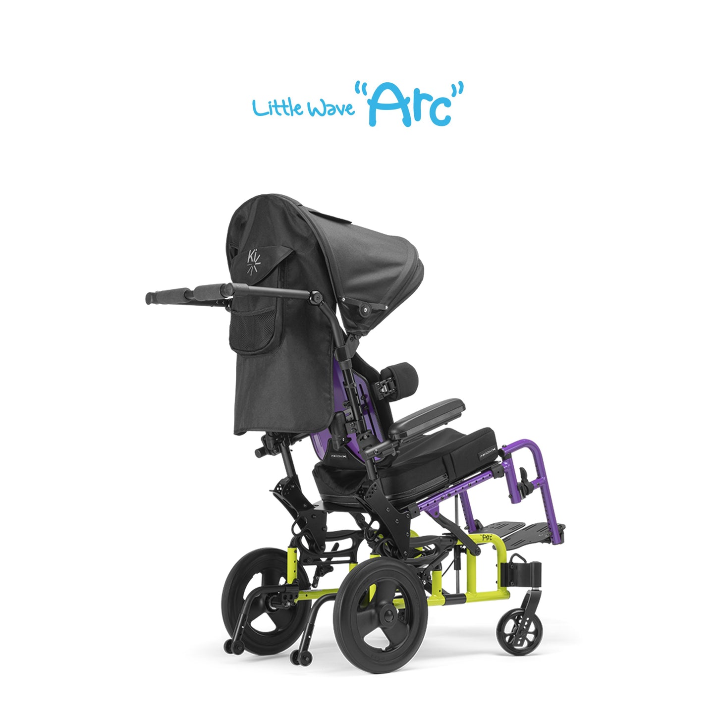 【セミオーダー車いす】Little Wave Arc リトルウェーブアーク｜“最軽量クラスの軽さ”と“なめらかティルト”を両立した児童用ティルト車
