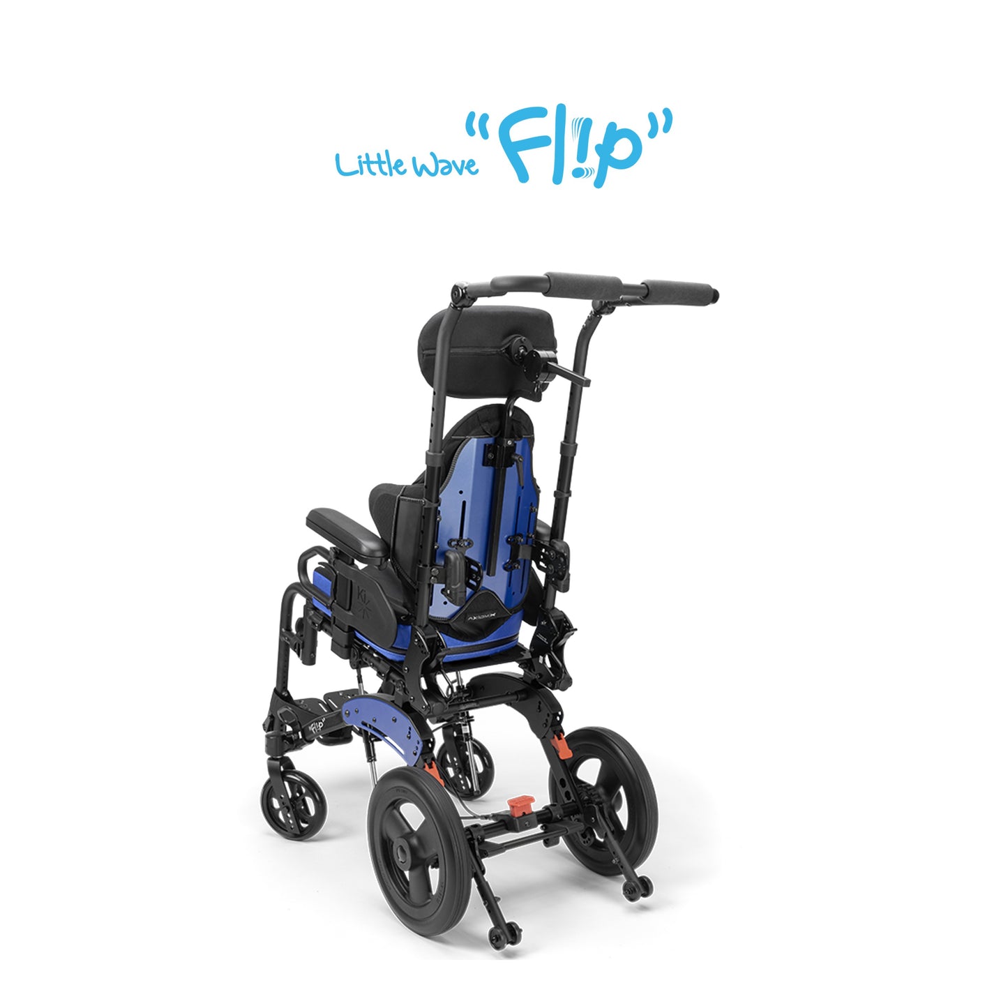 【セミオーダー車いす】Little Wave Flip リトルウェーブフリップ｜“ストローラー”の軽快さと“車いす”の機能を融合した児童用ティルト