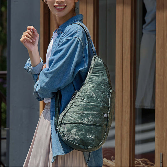 ヘルシーバックバッグ S シャモア 着用イメージ